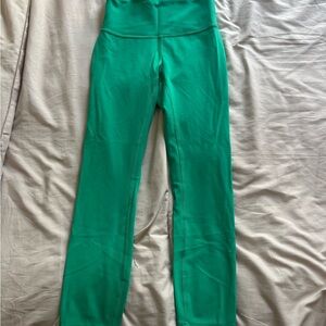 Lululemon Athletica Green Leggings High-Rise Stretch